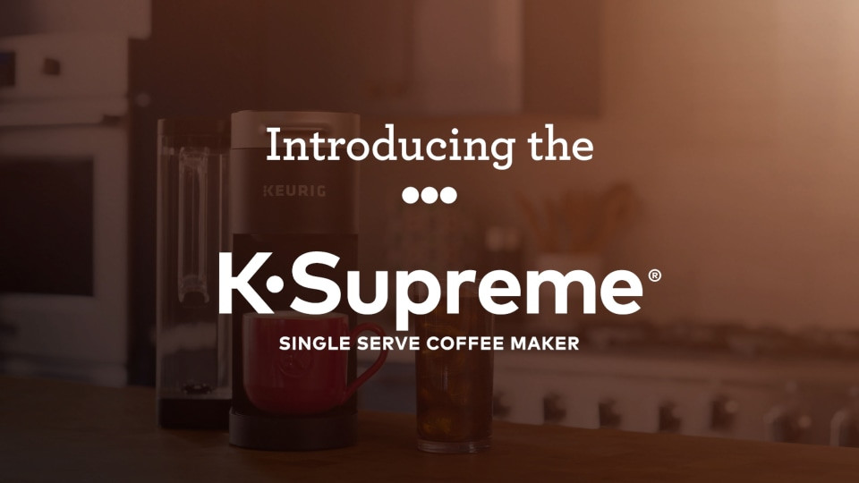 Keurig K-Supreme Single-Serve K-Cup Pod Coffee Maker, Black | Walmart (US)