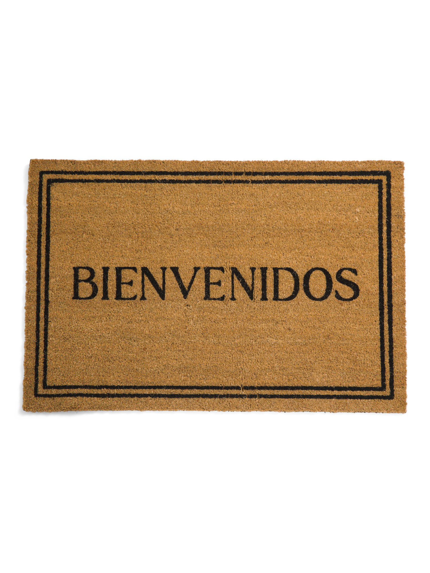 24x36 Bienvenidos Welcome Coir Doormat | TJ Maxx