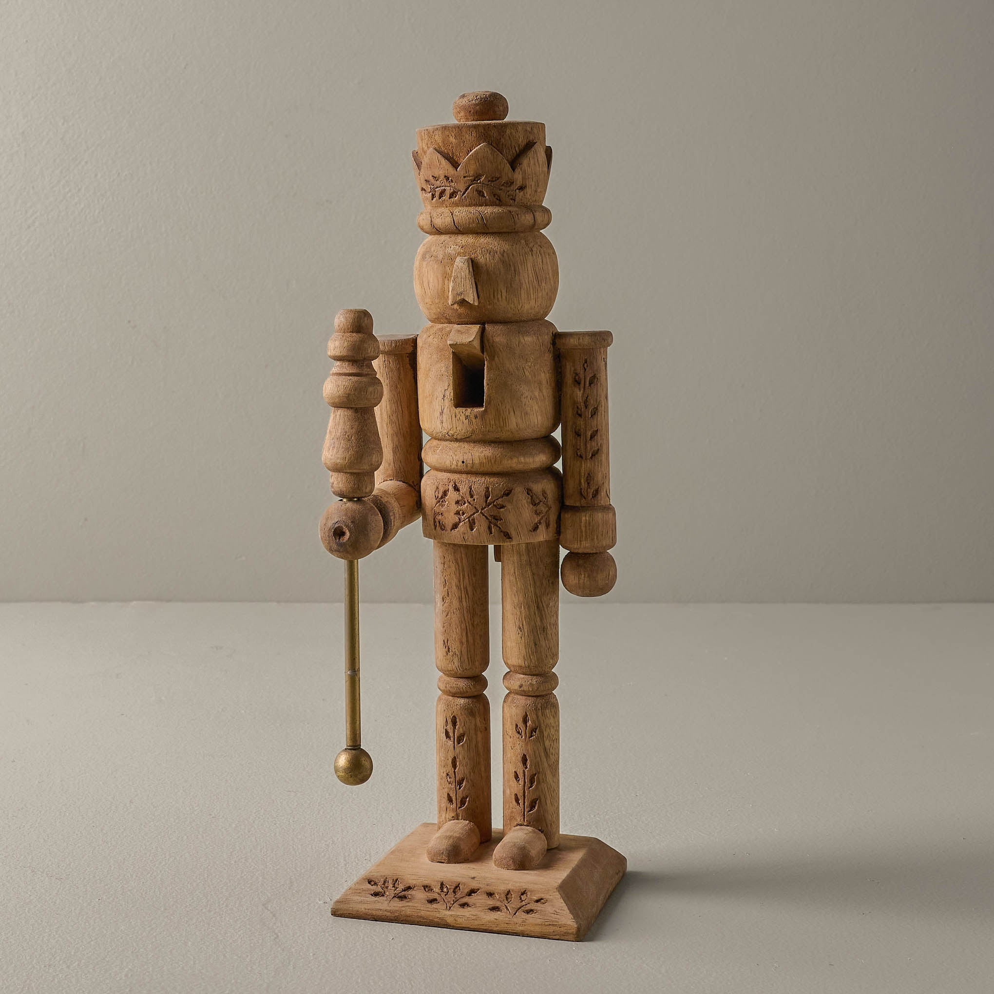 Carved Wood Nutcracker | Magnolia
