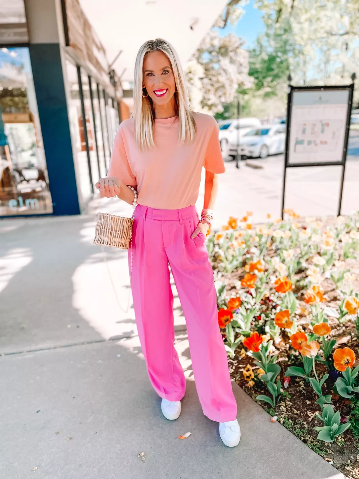 Hot Pink Wide Leg Pants … curated on LTK