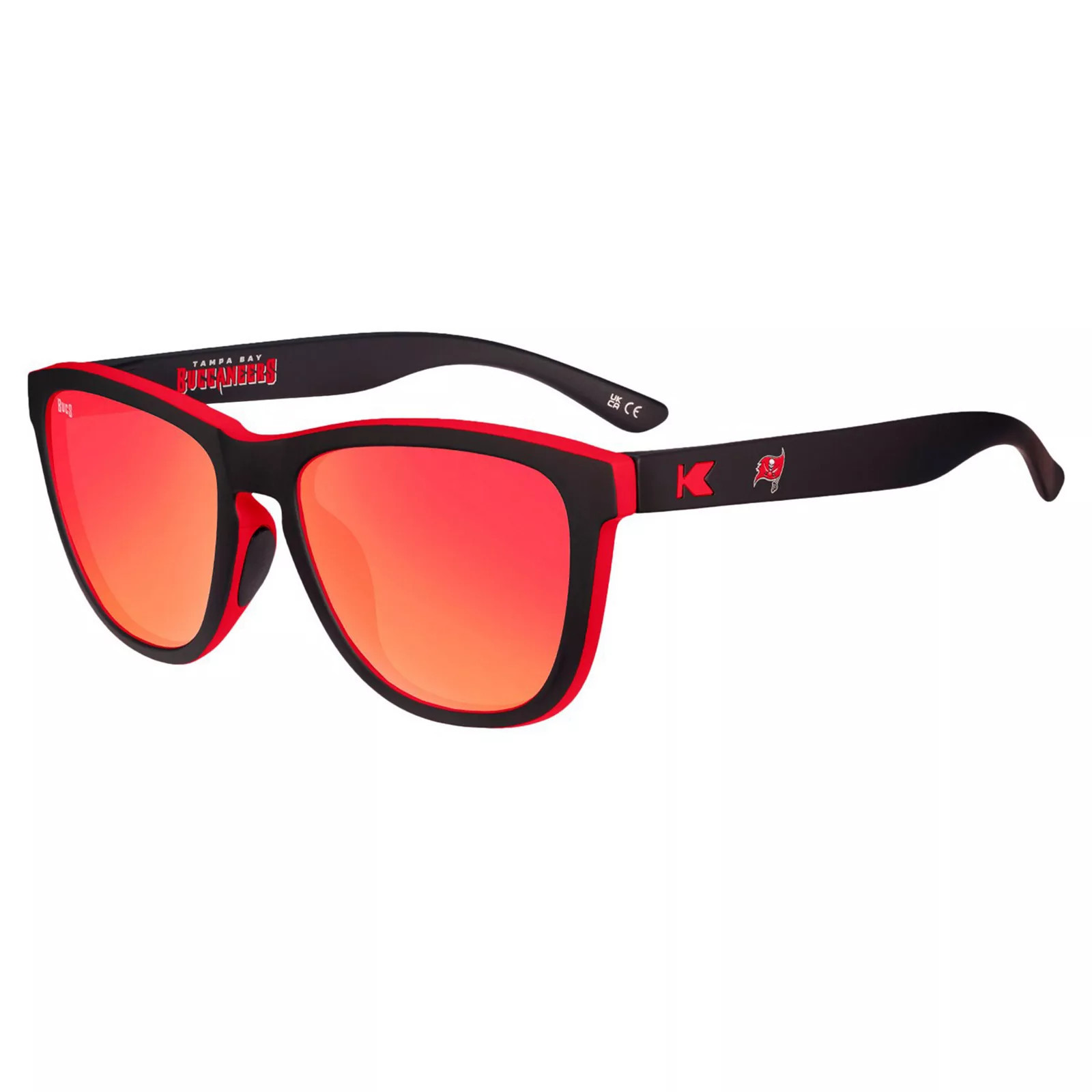 Knockaround Tampa Bay Buccaneers Premiums Sport Sunglasses, Red | Kohl's
