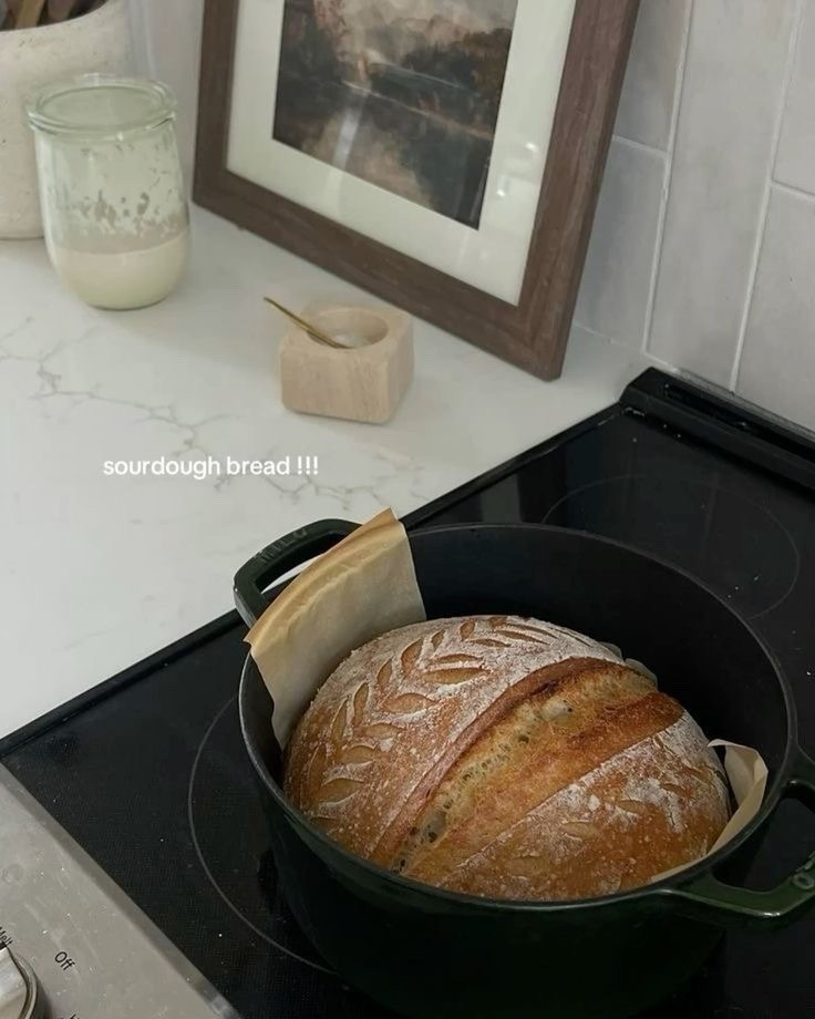 Babe once you realize how many chemicals are in store bought bread… you’ll never go back 😳🍞✨

Sourdough is cleaner, cheaper, and honestly so easy once you start 🤍 plus you can make SO many things with discard… zero waste, all the yum 🥯🍪

This is your sign to start your sourdough era… you’re about to be obsessed 🥖✨

#SourdoughStarter #HomemadeBread #CleanEating #KitchenEssentials #BakingLife

#LTKHome #LTKSaleAlert #LTKSeasonal