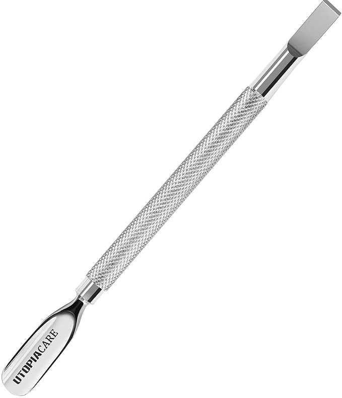 Utopia Care Cuticle Pusher Tool and Spoon Nail Cleaner - Professional Grade Stainless Steel Cutic... | Amazon (US)