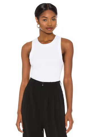 Citizens of Humanity Isabel Rib Tank in White from Revolve.com | Revolve Clothing (Global)