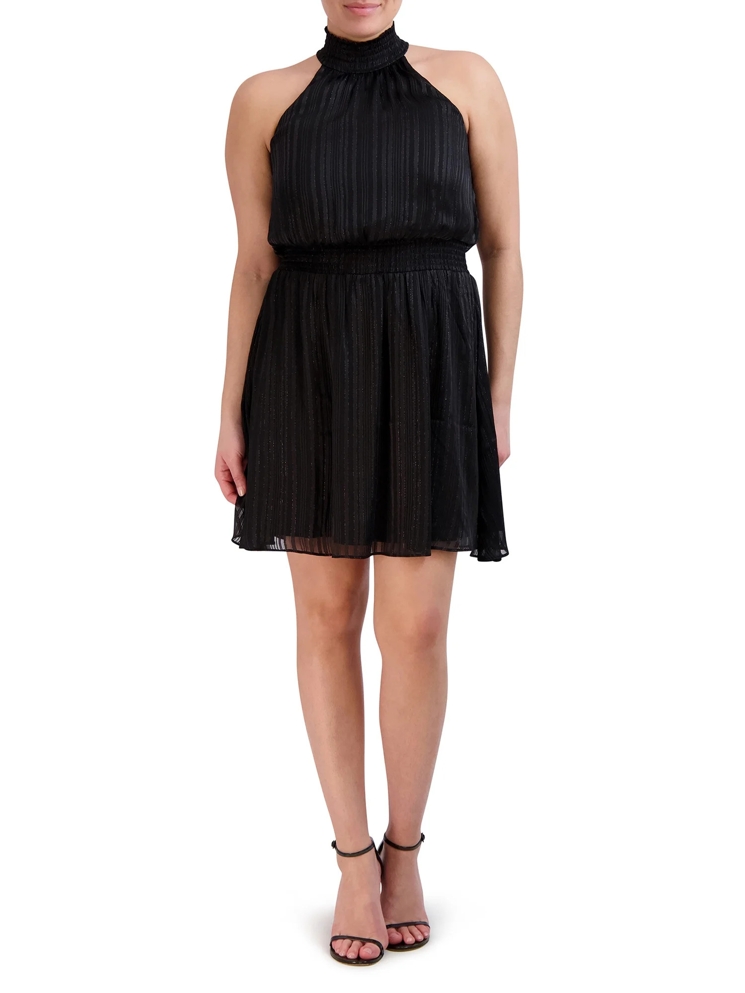 BCBG Paris Women's Halter Mini Dress | Walmart (US)