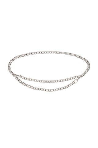 Etta Chain Belt in Silver | Revolve Clothing (Global)