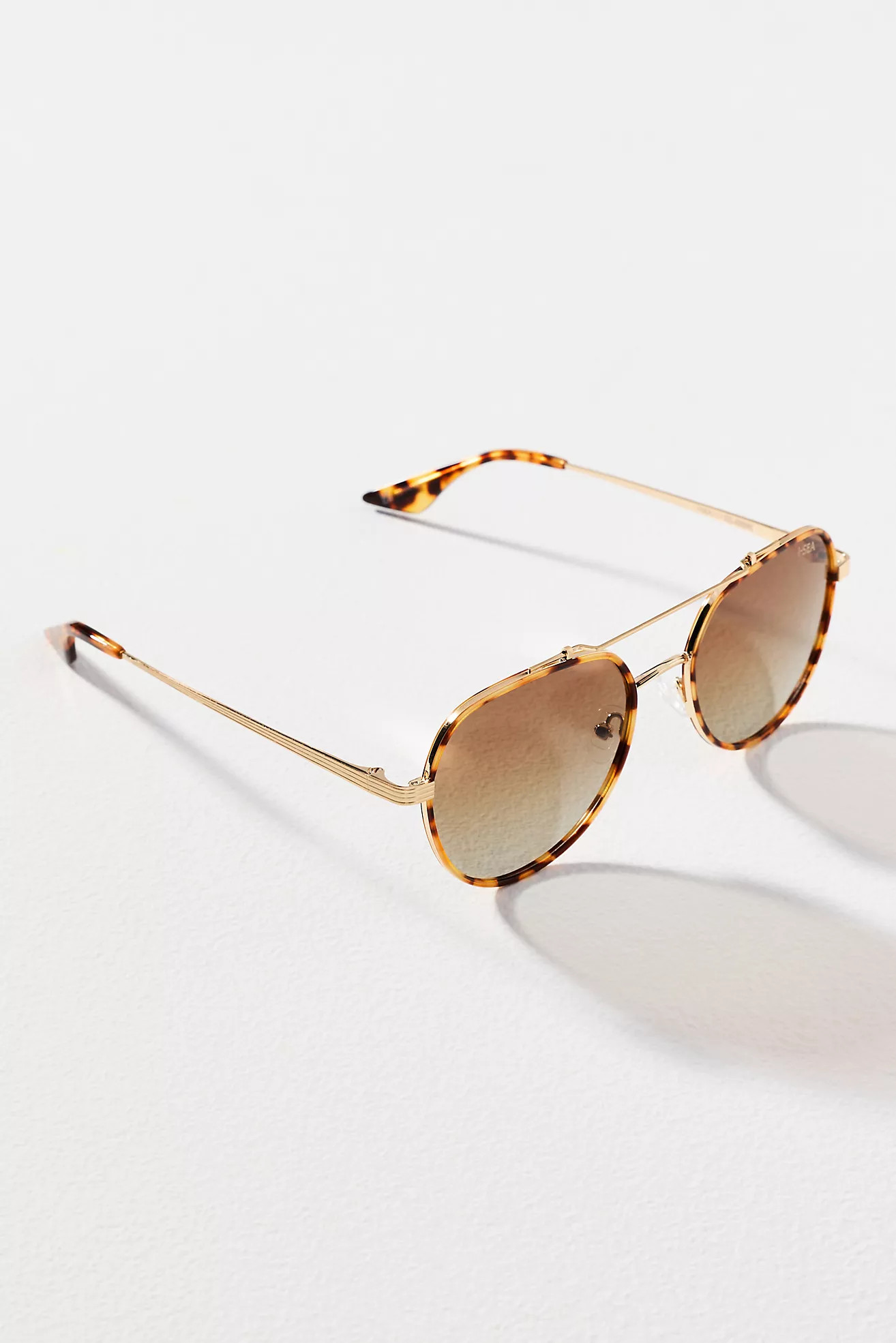 I-SEA Tate Circle Aviator Sunglasses | Anthropologie (US)
