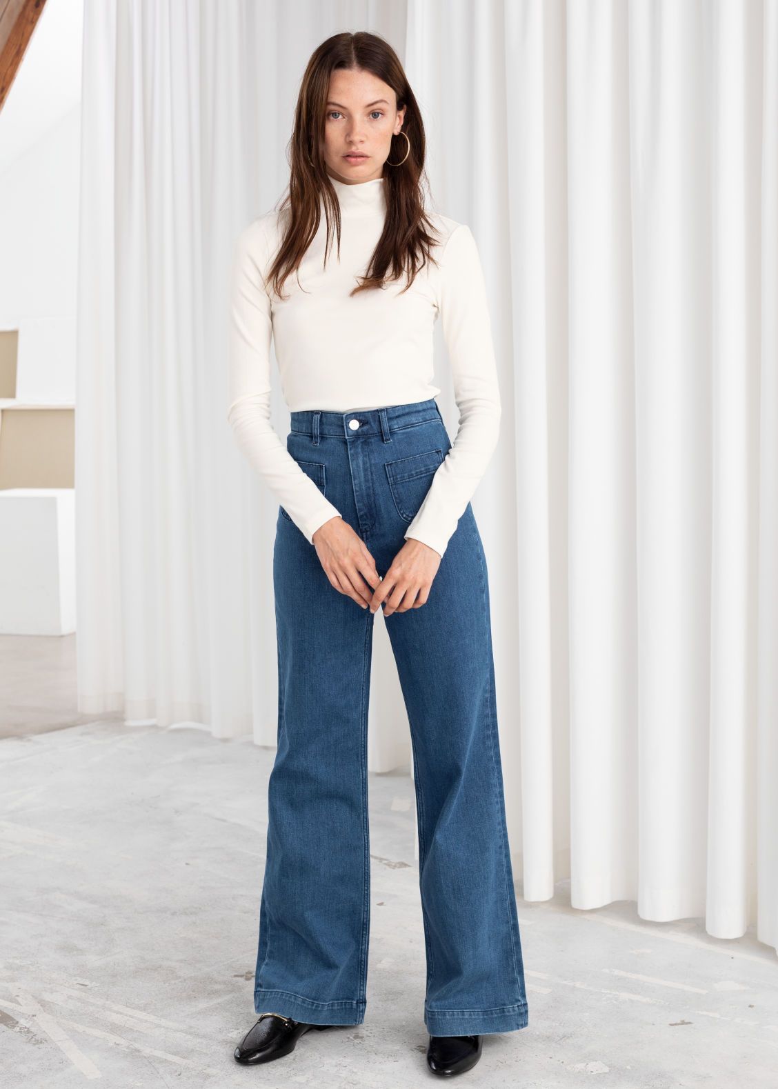 Flared Mid Rise Jeans | & Other Stories (EU + UK)