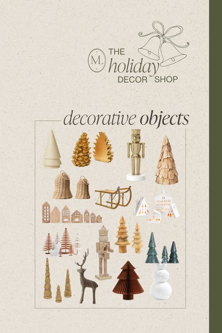 Holiday decor shop - decorative objects for the Christmas season
•
•
•
Decorative trees, nutcracker, houses, Christmas figurines 

#LTKHoliday #LTKhome #LTKSeasonal