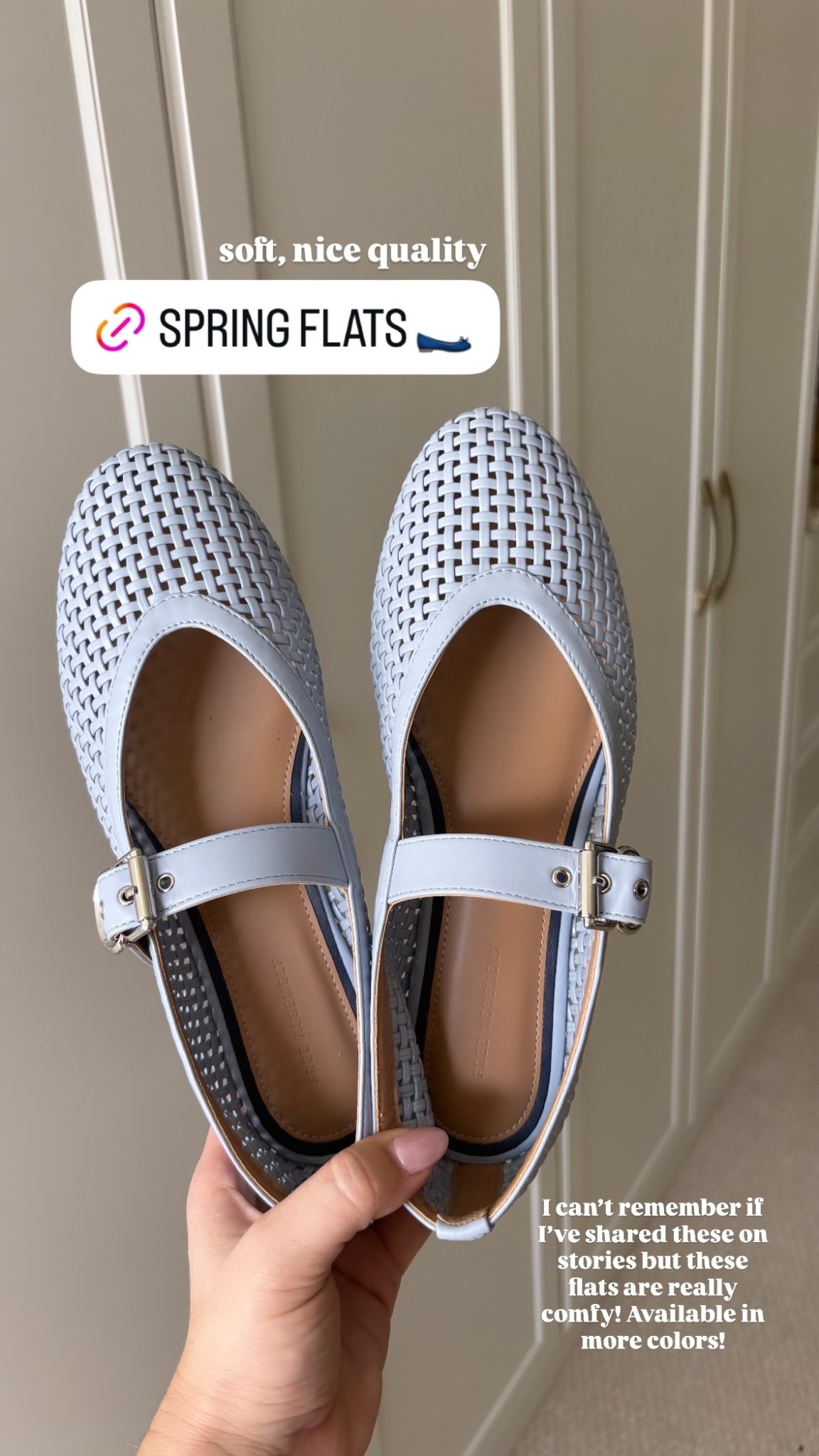 The prettiest blue ballet flats!✨ Perfect for Spring + they are so comfy!!😍

Spring outfit, spring shoes, ballet flats, Walmart shoes, @walmart

#LTKMidsize #LTKootd #LTKSeasonal