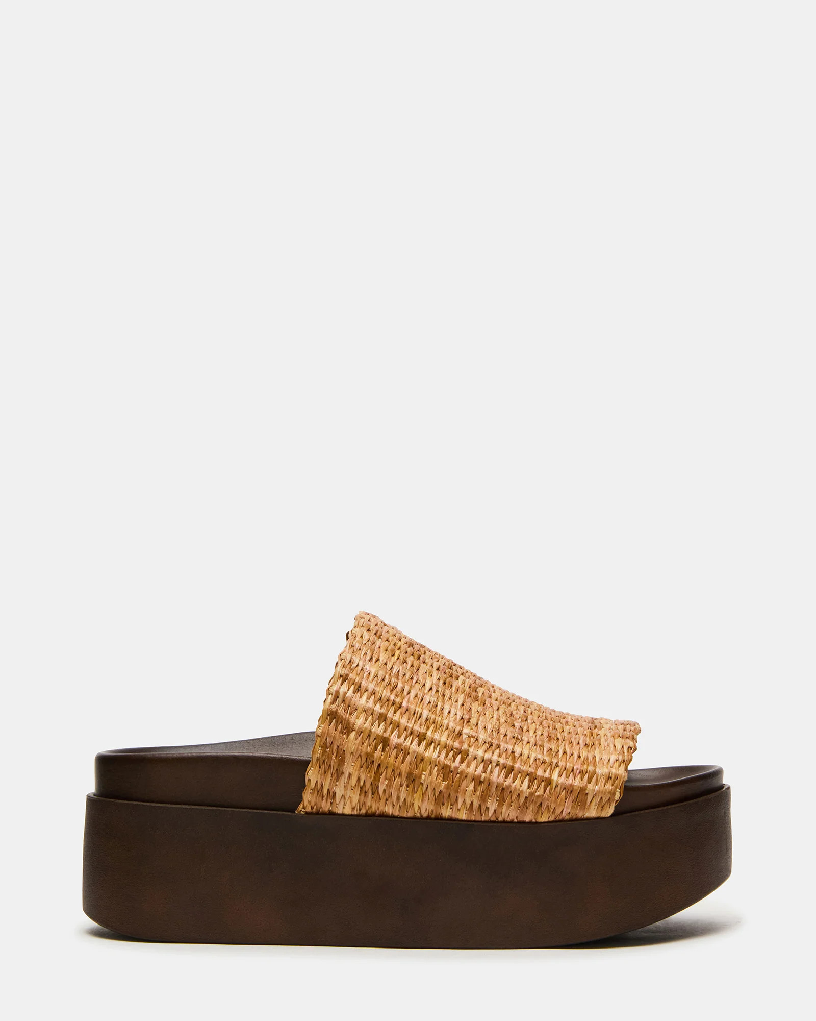 Steve Madden Women's Arwen Mule Sandals - Natural Raffia - Size 10 - Synthetic | Steve Madden (US)