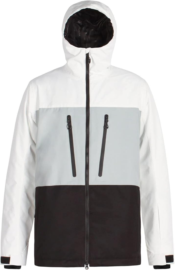 Men's Ski Jacket Snow Coat Waterproof Snowboard Jacket Windproof Insulated Snow Jacket Hooded Warm | Amazon (US)