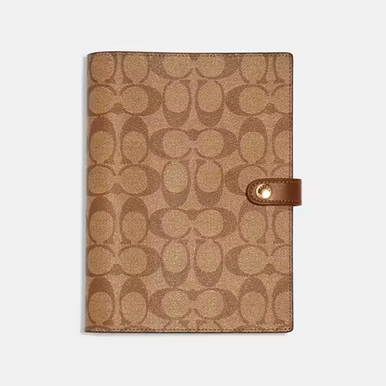 Notebook In Signature Canvas | Coach Outlet US