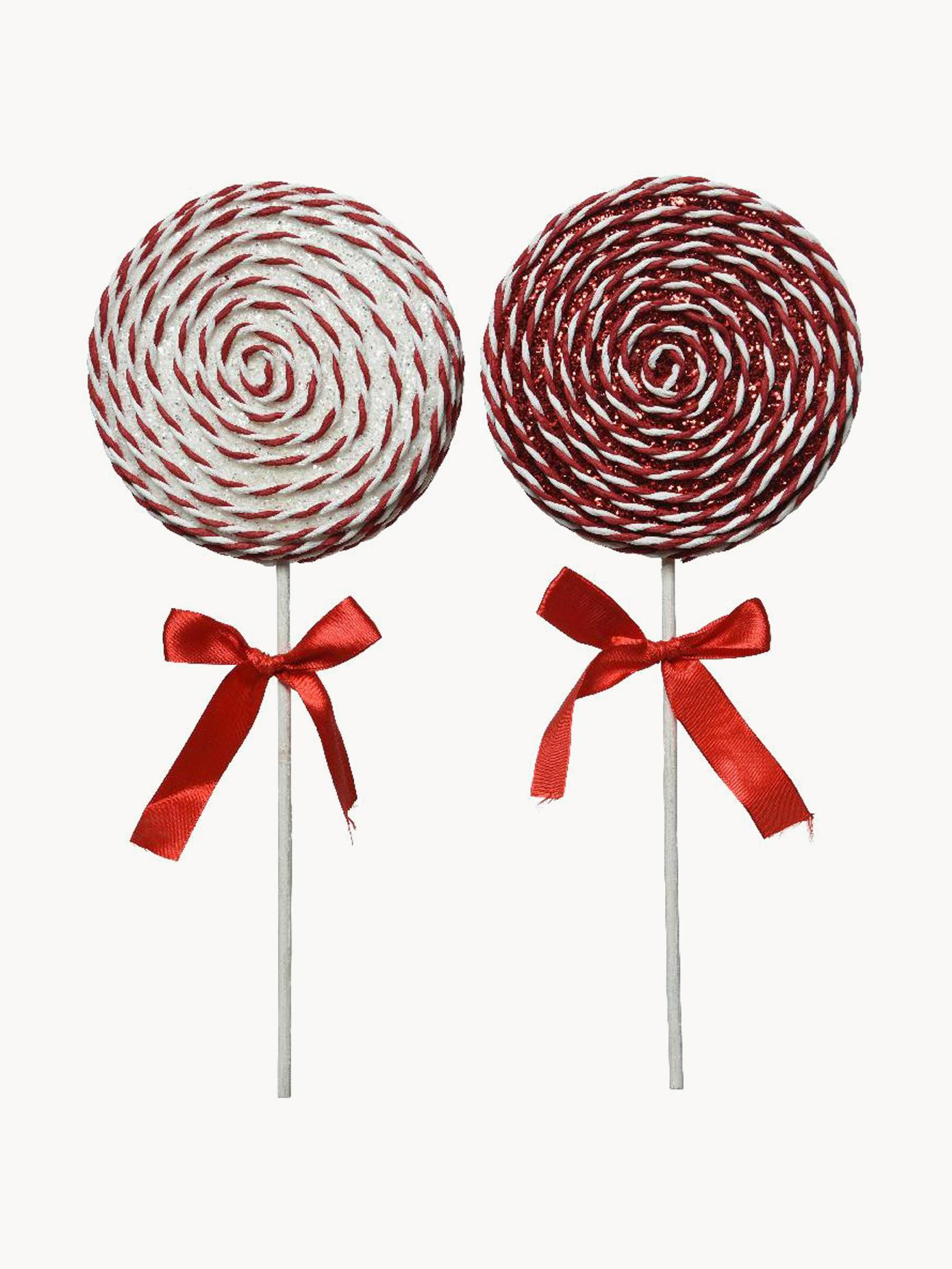 Deko-Objekte Pop in Lollyform, 2er-Set | Westwing EU