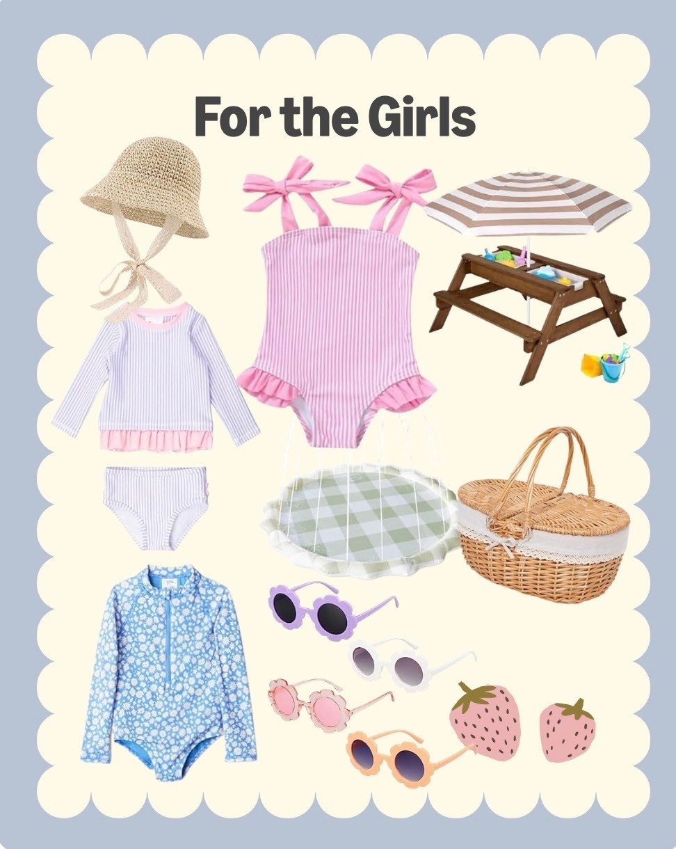 Summer finds for girls 🤍☀️💕🦀

#LTKKids #LTKmomlife #LTKBaby