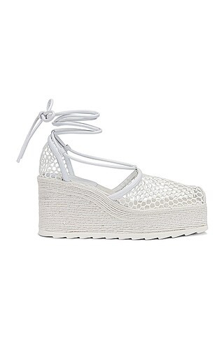 Stretch Lace Up Espadrilles | FWRD 