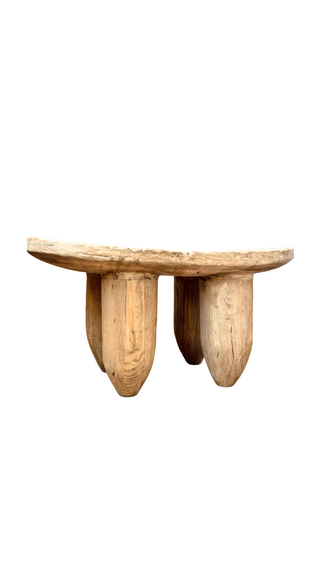 Senufo Stool Bench Natural Elm Small | Etsy (CAD)