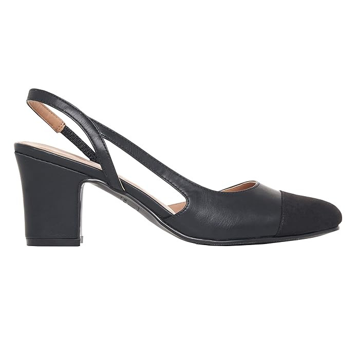 Rohb by Joyce Azria Bella Mid-Heel Sling Back Dress Pump | Amazon (US)