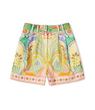 Antonio Melani Summer Printed Cooridinating Linen Pleated Shorts | Dillard's | Dillard's