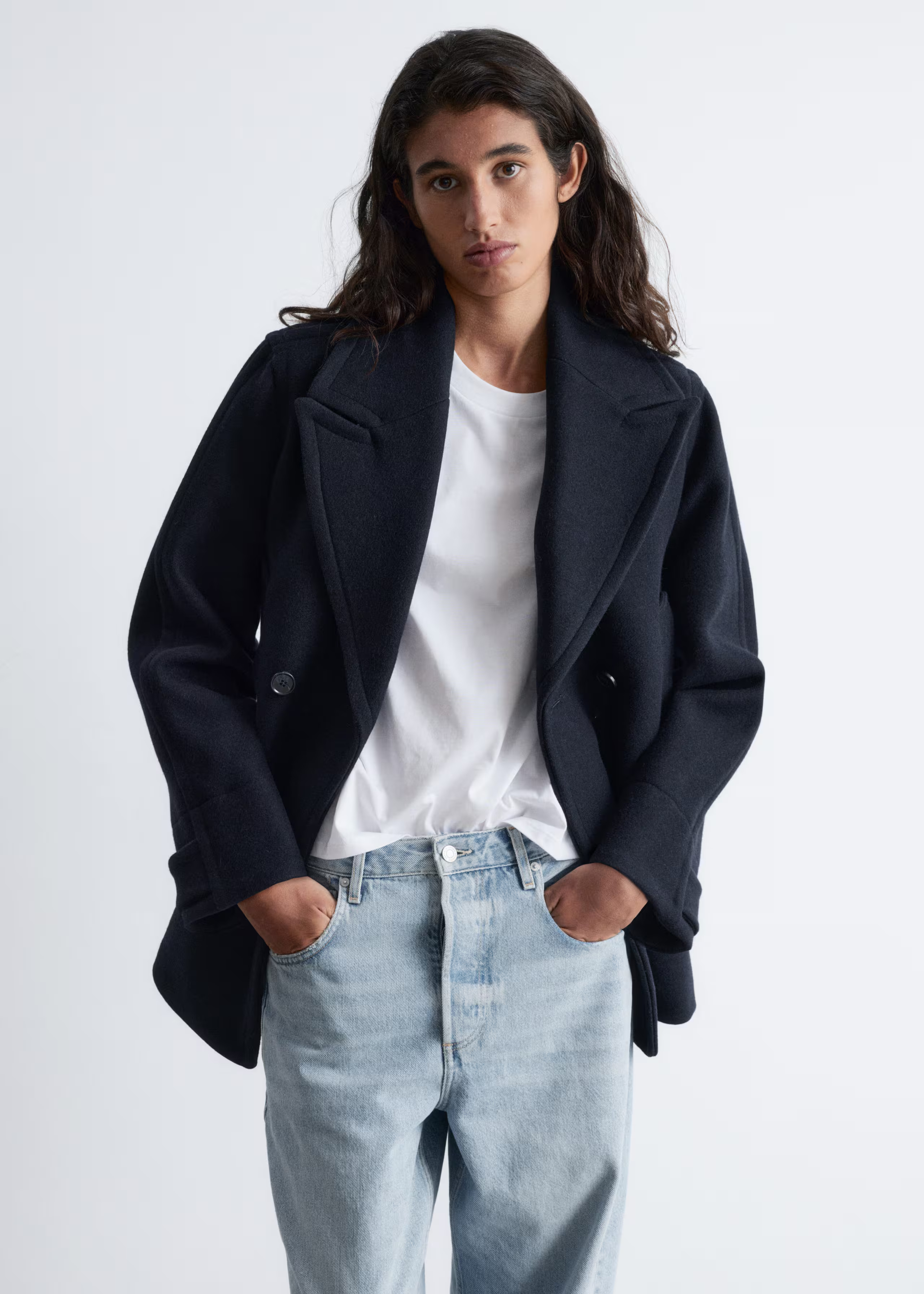 Tailored Wool Pea Coat | & Other Stories UK