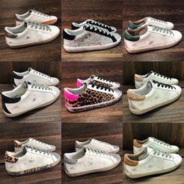 Designer Italy Brand Women Casual Shoes Golden Superstar Sneakers Sequin Classic White Do-old Dir... | DHGate