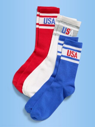 USA Crew Socks for Men | Old Navy (US)