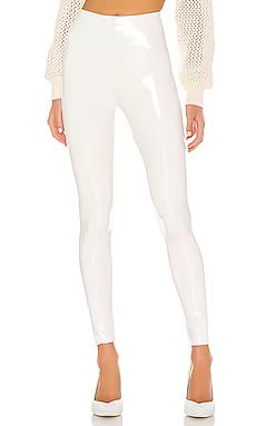 Commando Patent Leggings in White from Revolve.com | Revolve Clothing (Global)