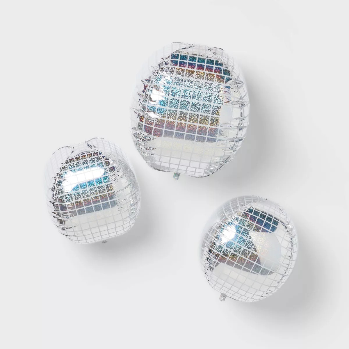 Disco Ball Shaped Foil Balloons 3ct - Spritz™ | Target