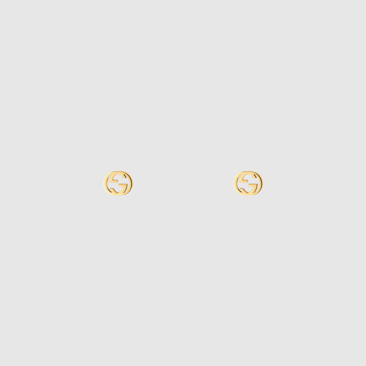 Gucci Gucci Interlocking 18k gold earrings | Gucci (US)