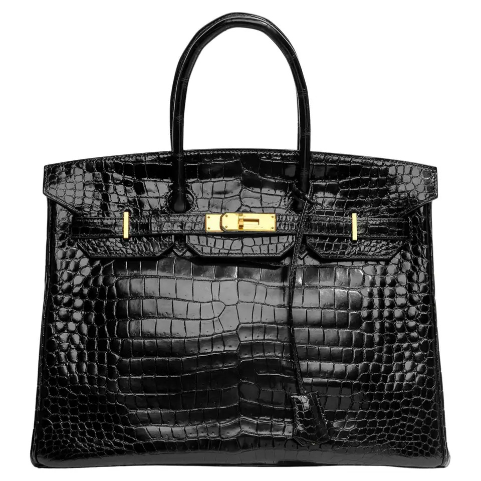Hermès Birkin 35 Black GHW | 1stDibs