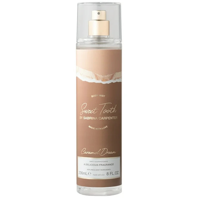 Sabrina Carpenter Sweet Tooth Caramel Dream Body Spray for Women, 8 oz | Walmart (US)