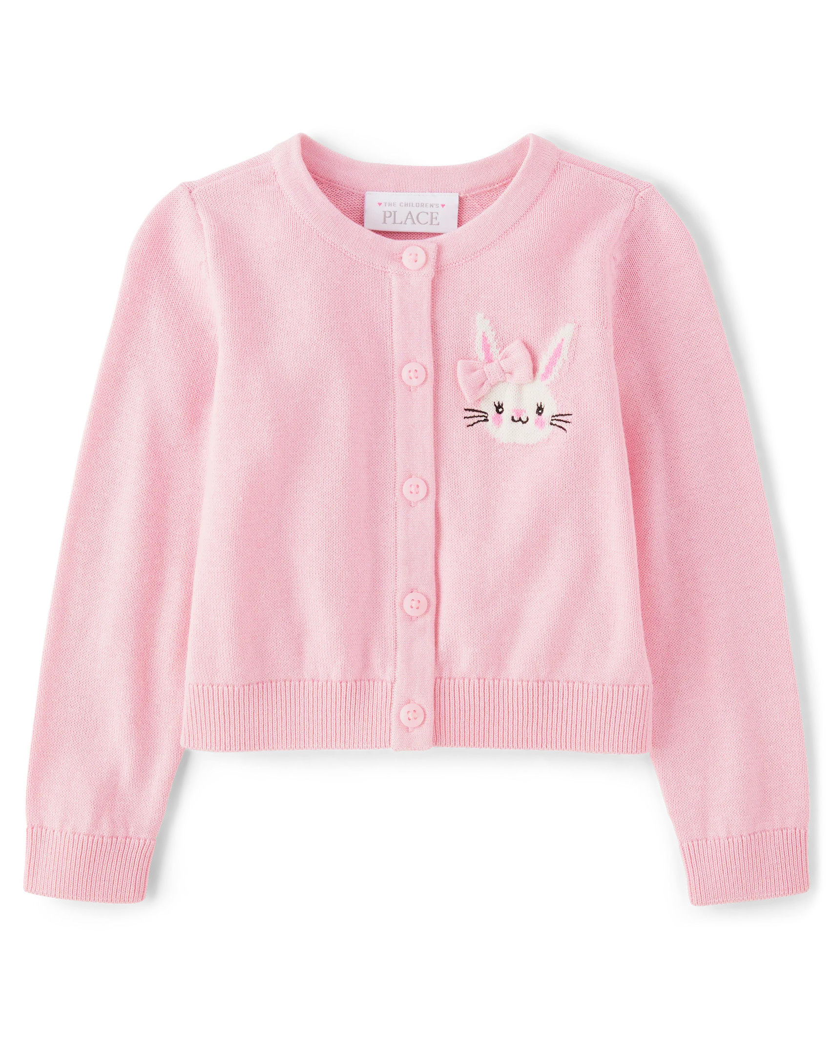 Toddler Girls Bunny Cardigan - cameo | The Children's Place