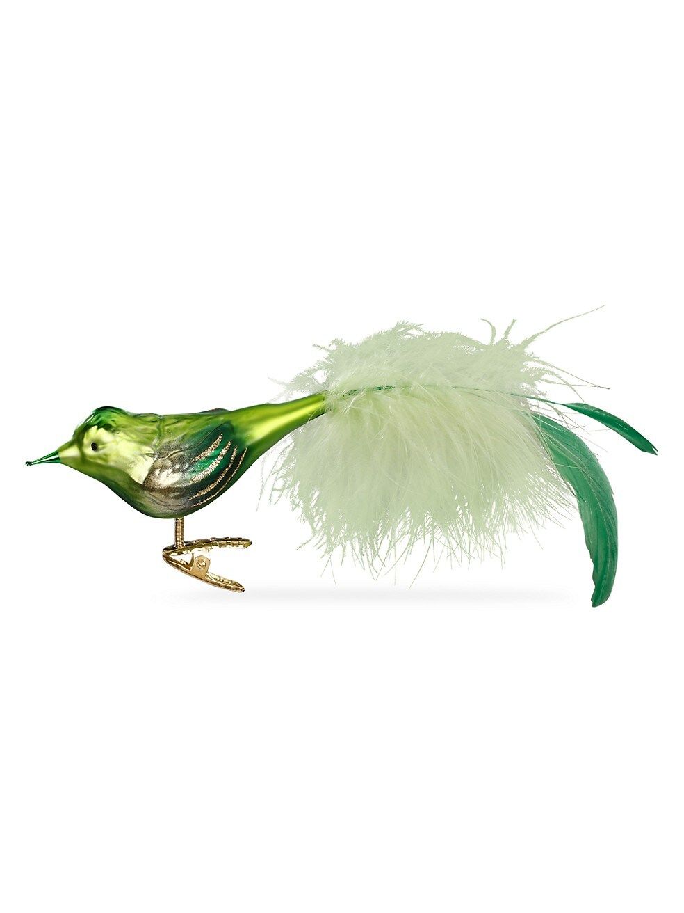 Inge's Christmas Decor Bird Glass Ornament | Saks Fifth Avenue