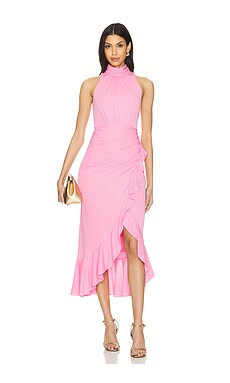Cinq a Sept Antonia Dress in Flamingo from Revolve.com | Revolve Clothing (Global)