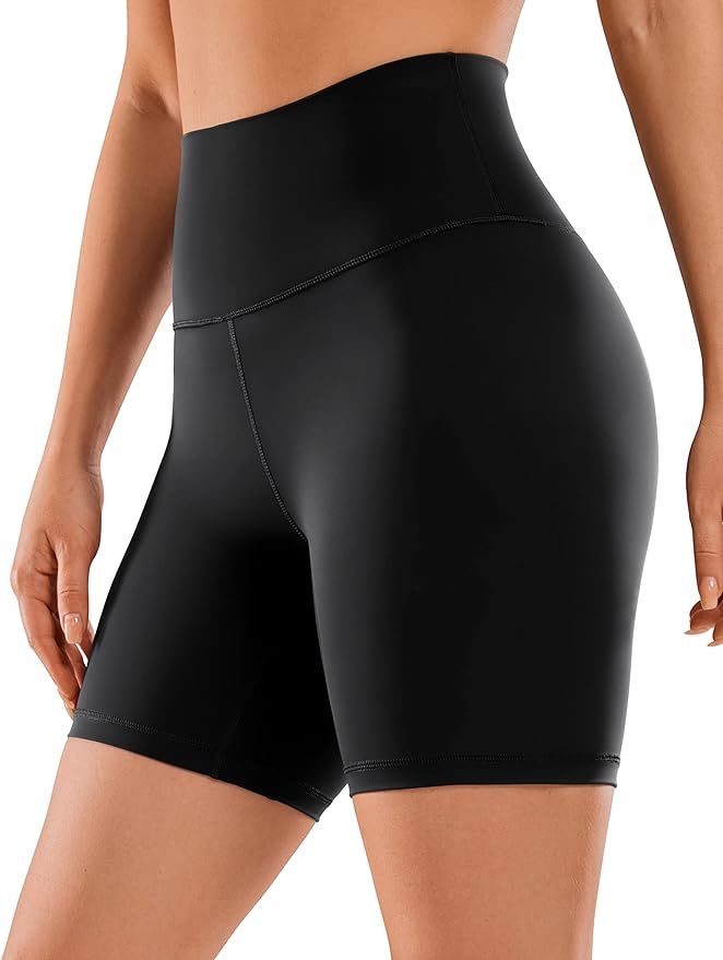 CRZ YOGA Women's Naked Feeling Biker Shorts - 3'' / 4'' / 6'' / 8'' High Waisted Yoga Workout Run... | Amazon (US)