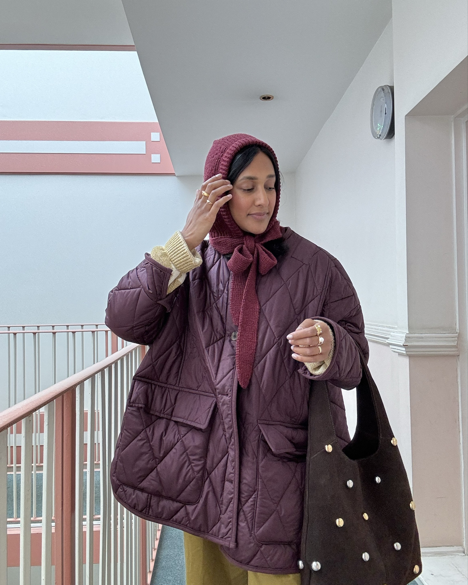 Autumn style, dopamine dressing, brown suede, ootd, what I’m wearing, autumn jacket, everyday jacket, the Frankie shop, awake mode, bonnet, burgundy

#LTKuk #LTKautumn #LTKmidsize