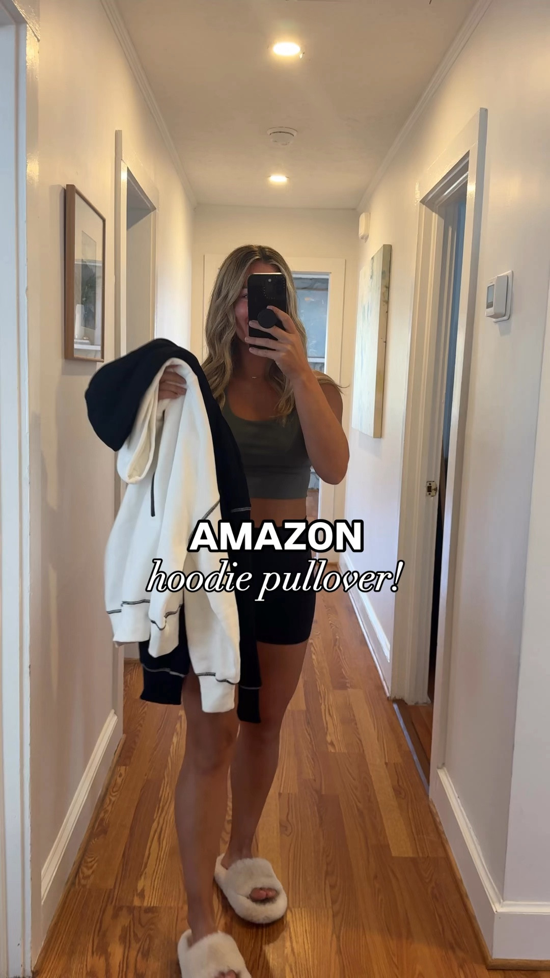 Living in this lightweight hoodie pullover from Amazon ☁️ Wearing size M – super affordable and comes in a bunch of colors! #AmazonFinds #LTKunder50 #CasualStyle #WardrobeEssentials #CozyVibes

#LTKStyleTip #LTKActive #LTKVideo