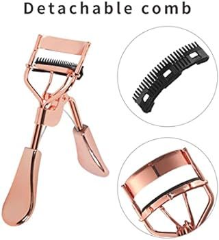 Uranian Beauty Eyelash Curler Comb Eyelash Curlers with 2 Silicone Refill Pads Premium Lash Curle... | Amazon (US)