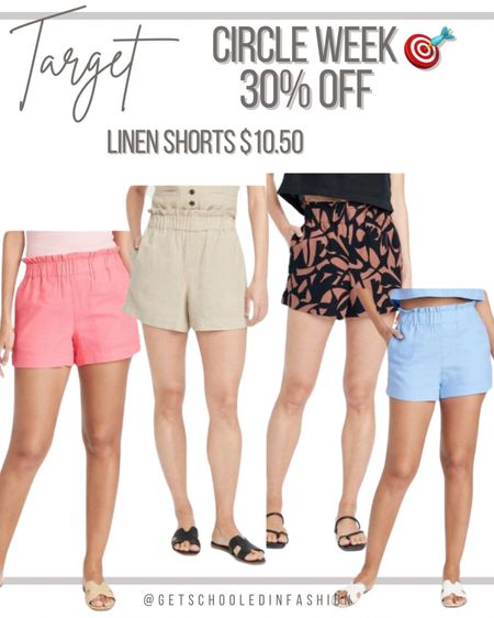 Target linen shorts
Circle week sale 30% off

#LTKSaleAlert #LTKSummerSales #LTKFindsUnder50
