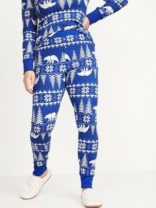 Matching Printed Thermal-Knit Pajama Leggings for Women | Old Navy (US)