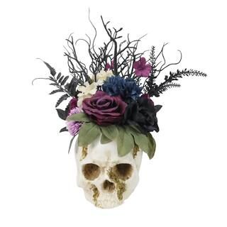 Skull Flower Arrangement by Ashland® | Michaels | Michaels Stores