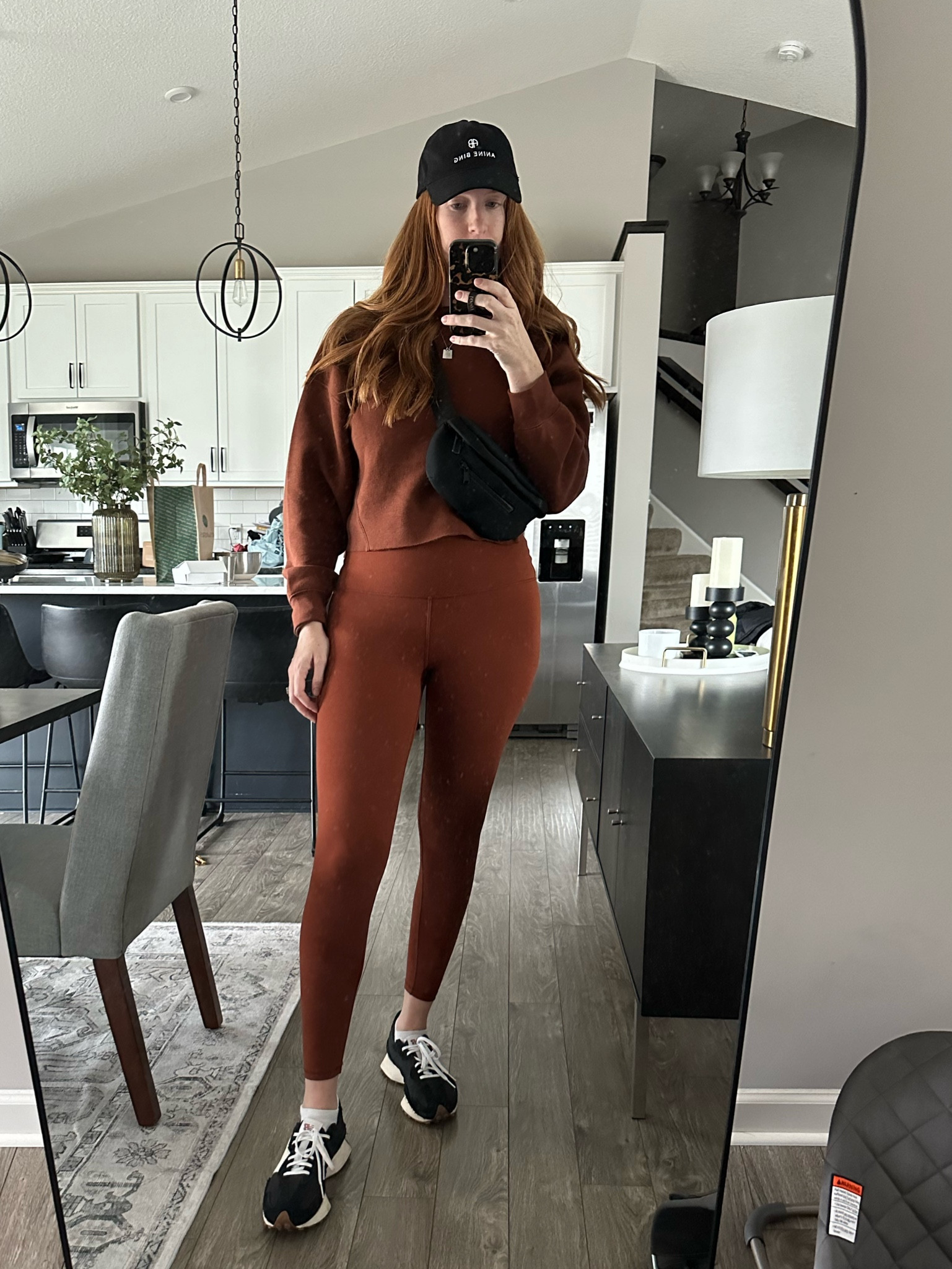 These target leggings are a great align dupe - so soft and comfortable! Grabbed the matching sweatshirt too and both are under $20!! Loving this brown color! Daycare drop off on repeat 🤪

Align dupe, dagne dover dupe, 

#LTKfindsunder50 #LTKshoecrush #LTKkids