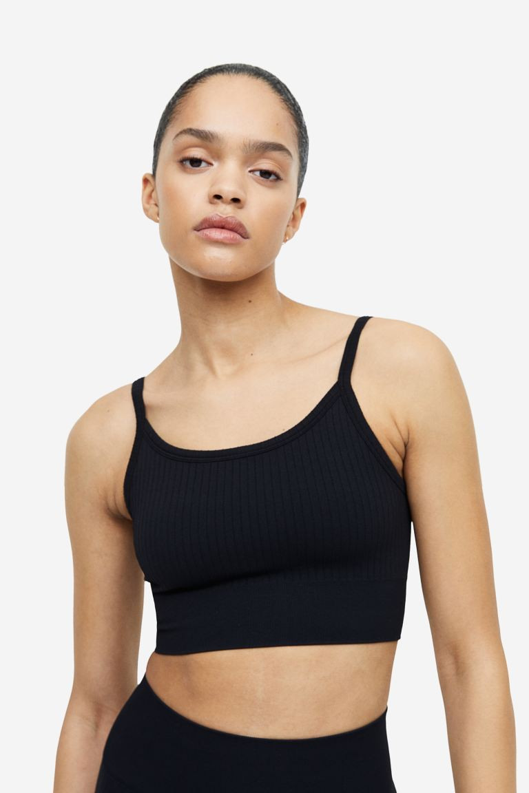 DryMove™ Light Support Sports Bra | H&M (US + CA)
