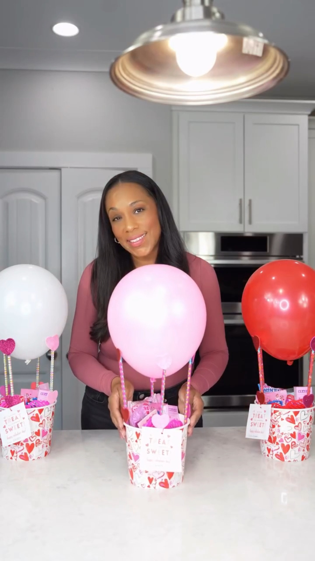 These Hot Air Balloons are so easy to put together for your kids for their Valentine’s Day exchange at school.💗 It’s fun and the kids will love it!

I made these last year and the kids loved them! 

❣️Comment “ Valentine” and I’ll send you everything you need to recreate this along with other Valentine’s Day gift ideas and finds.

#Valentines #Valentinesday #momlife #momlifebelike #atlantamom valentinesdaygift valentinestreats valentinestreat classgifts