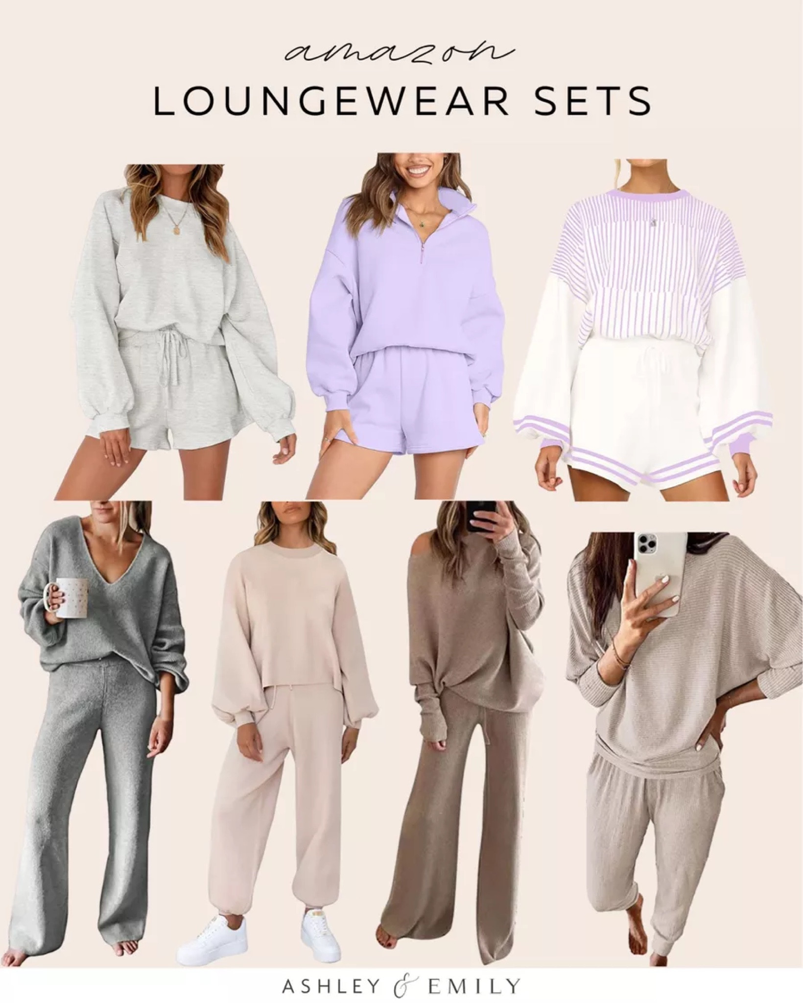 Amazon loungewear sets - loungewear favorites - loungewear must haves - lounge favorites

#LTKSeasonal #LTKstyletip #LTKunder50