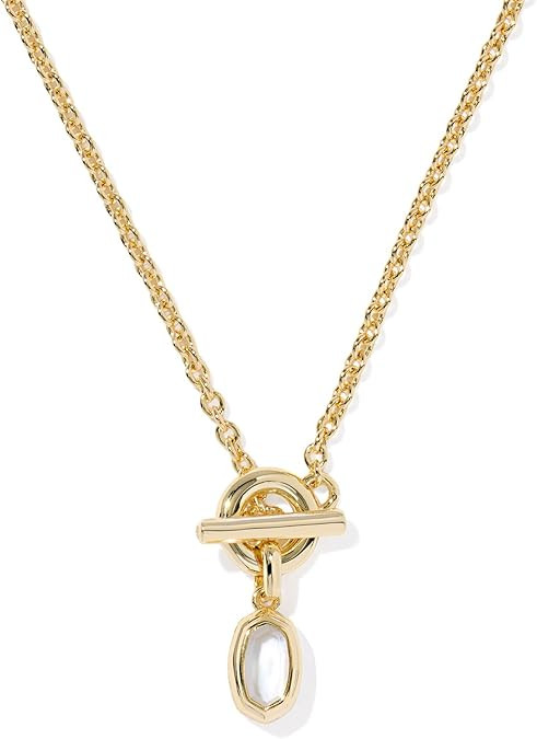 Kendra Scott Mini Elisa Toggle Short Pendant Necklace, Fashion Jewelry for Women | Amazon (US)