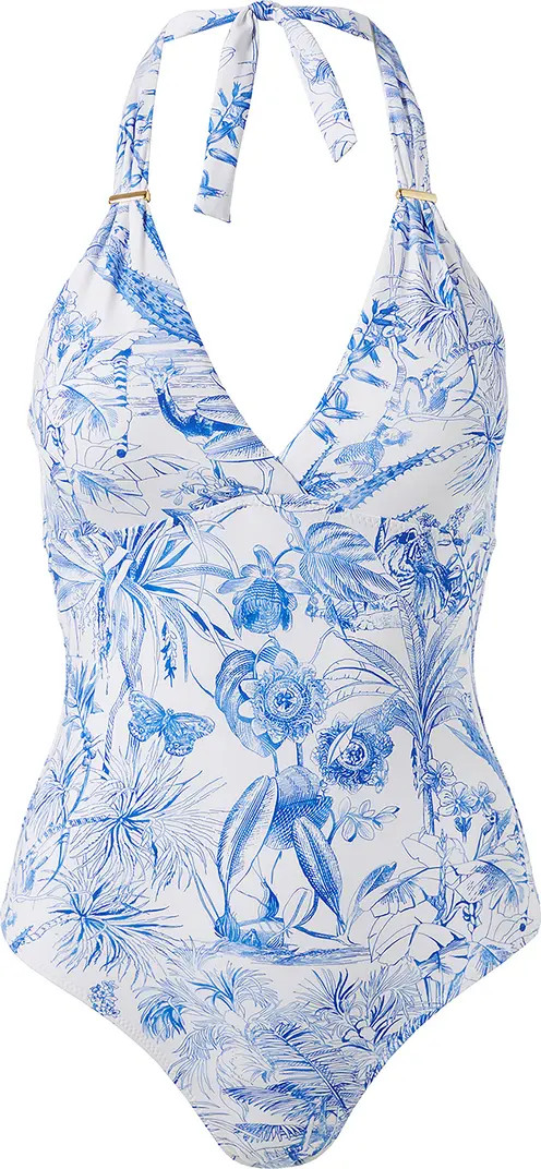 Melissa Odabash Halter One-Piece Swimsuit | Nordstrom | Nordstrom
