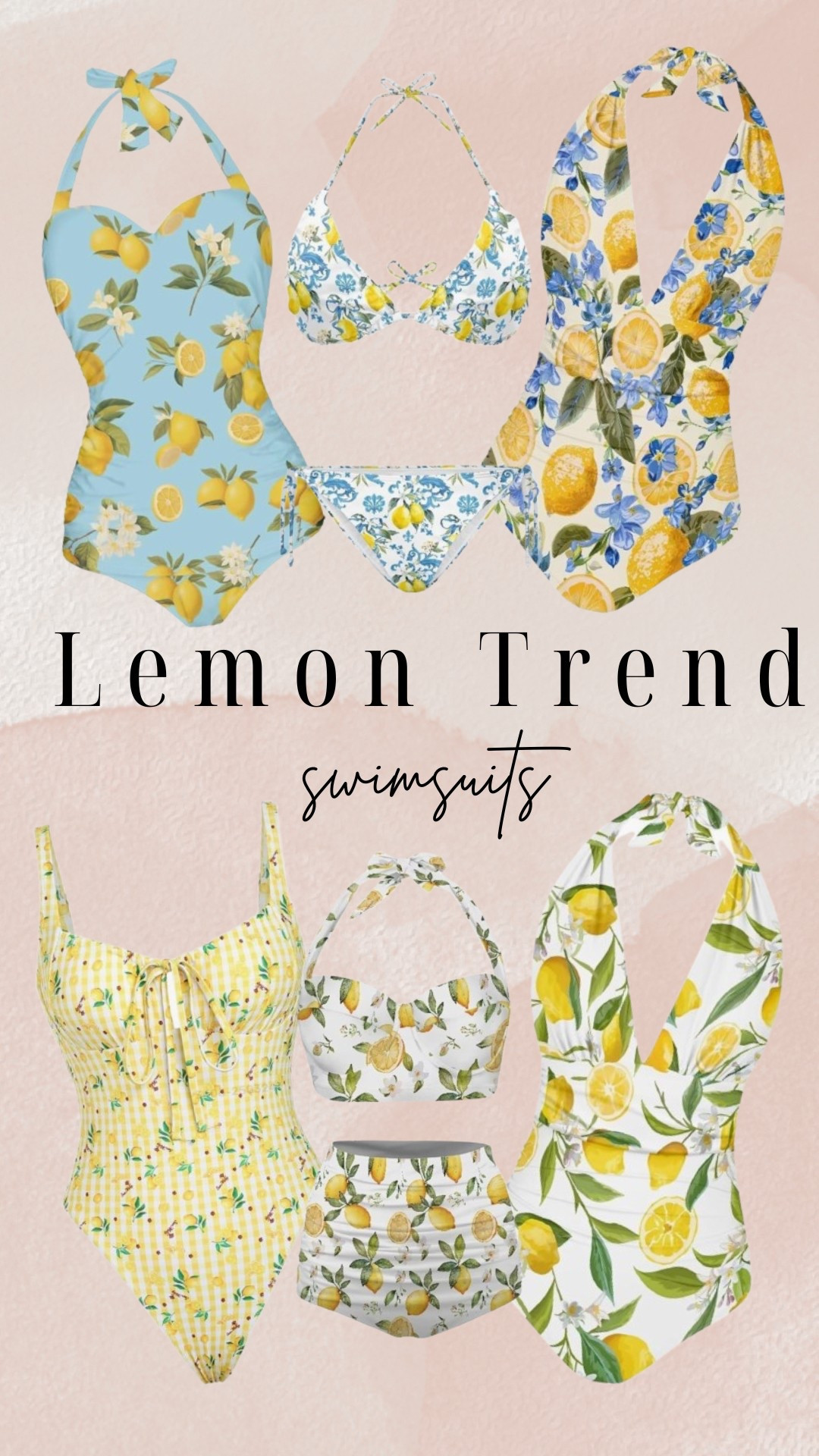 Lemon Trend Swimsuits 🍋

#LTKFindsUnder50 #LTKSwim