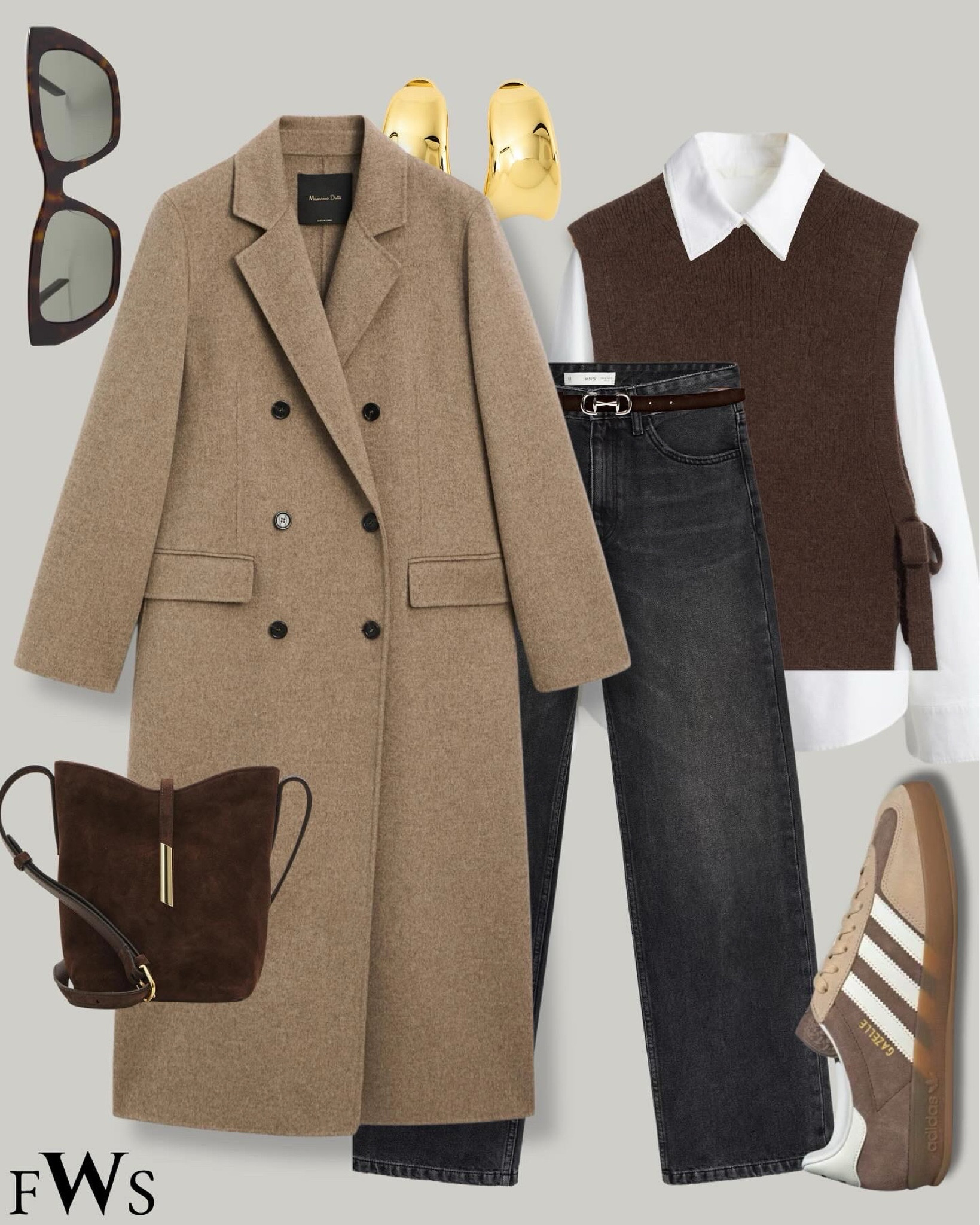 Sleeveless knit top styling 🤎

#FashionMonth #LTKeurope #LTKautumn