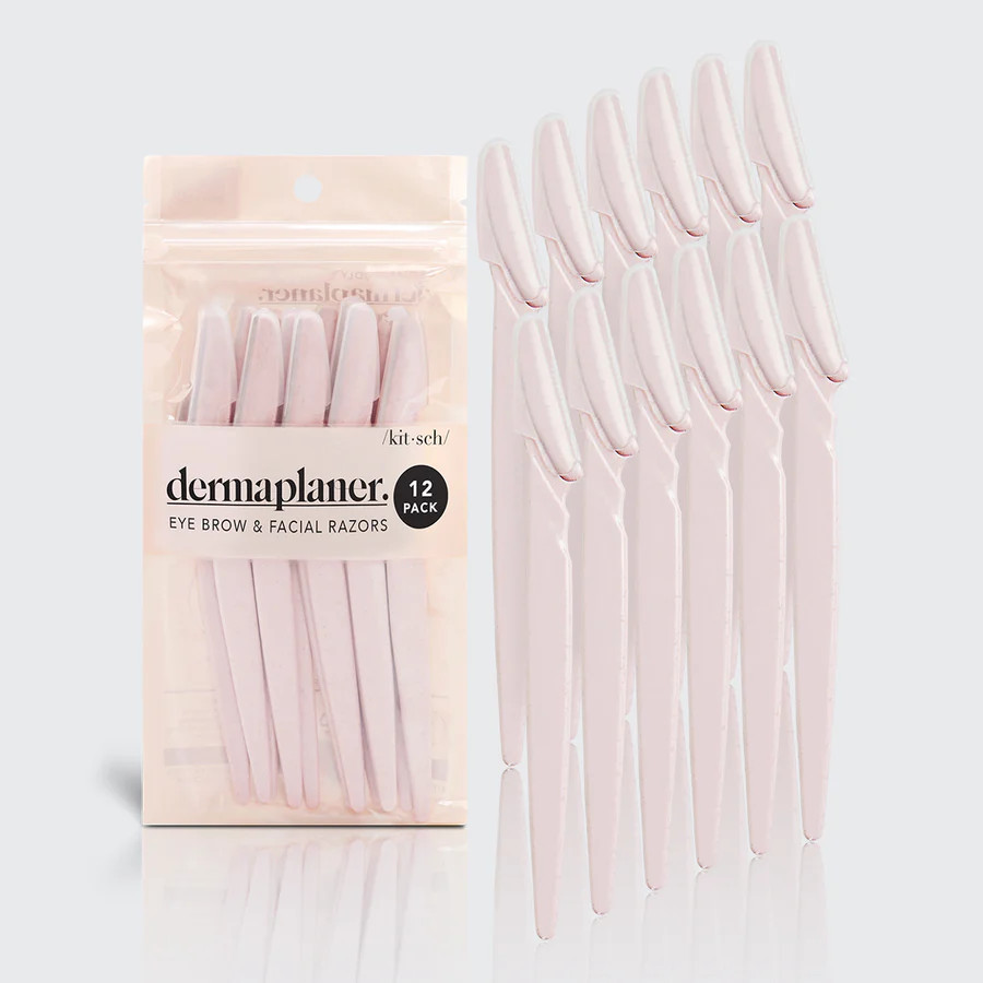 Recycled Plastic Dermaplaners 12pc Set -Terracotta | Kitsch
